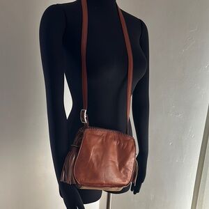 Brighton Brown Crossbody Bag with Adjustable Strap